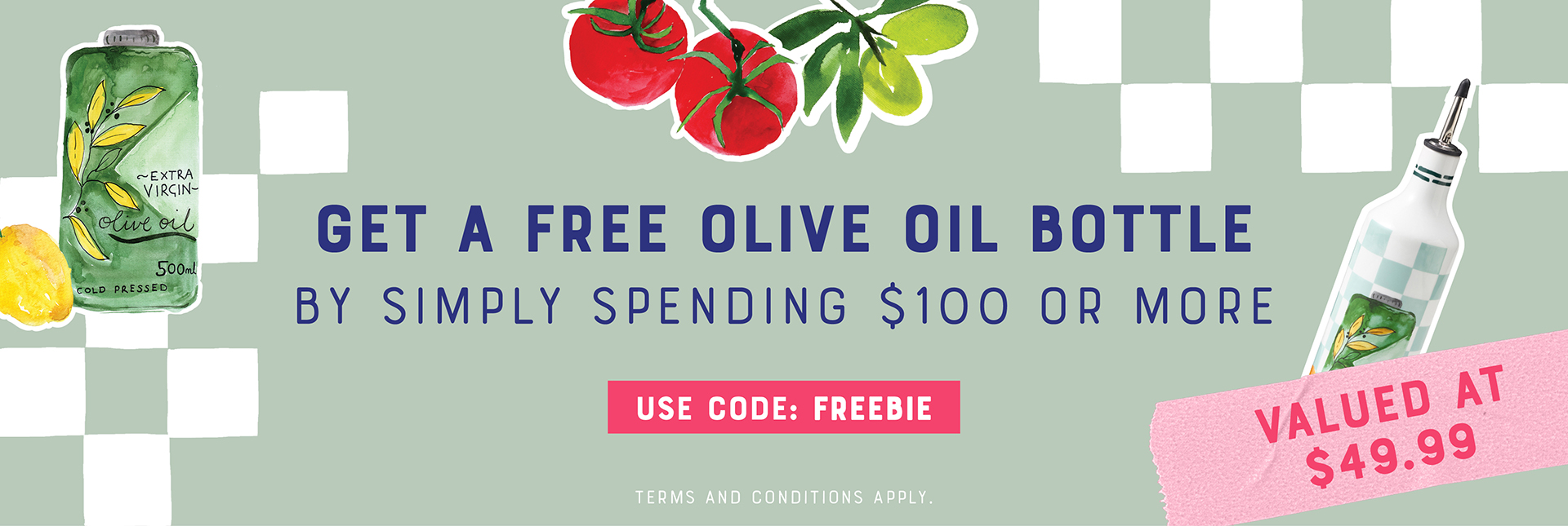 FREEBIE (oil bottle)