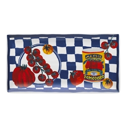 Porto Valentina
Rectangle Serving Platter
29.5cm 
Tomato Medley 