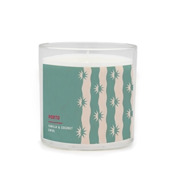 Porto Porto Illumina Candle 425g Coconut & Vanilla Swirl

