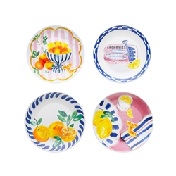 Porto Positano Set of 4 Side Plates 20cm