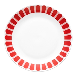 Porto Night Before Dinner Plate Red 27cm