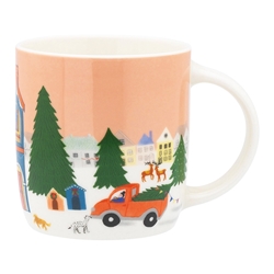 Porto Night Before Mug Red Truck 330ml