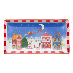 Porto Night Before Rectangle Platter 29cm 