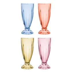Porto Dessert Set of 4 Milkshake Glasses 340ml