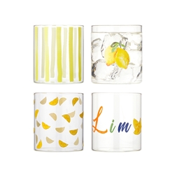 Porto Limone Set of 4 Tumblers 360ml