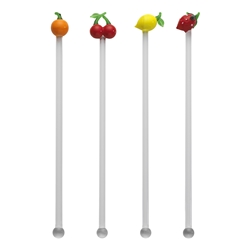 Porto Positano Set of 4 Swizzle Sticks 