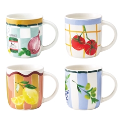 Porto Valentina Set of 4 Mugs 300ml