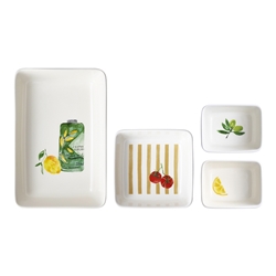 Porto Valentina 4 Piece Serving Set