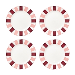 Porto Emery Set of 4 Dinner Plates Snowberry 26.5cm