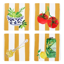 Porto Florence Set of 4 Coasters