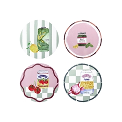 Porto Valentina Set of 4 Round Coasters