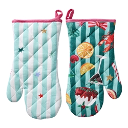 Porto 'Tis The Season Set of 2 Oven Gloves