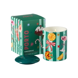 Porto 'Tis The Season Ceramic Candle 250ml Gingerbread