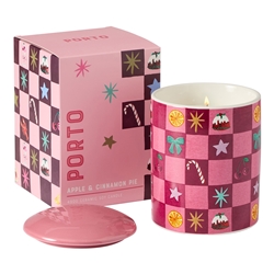 Porto 'Tis The Season Ceramic Candle 490g Baked Apple & Cinnamon Pie