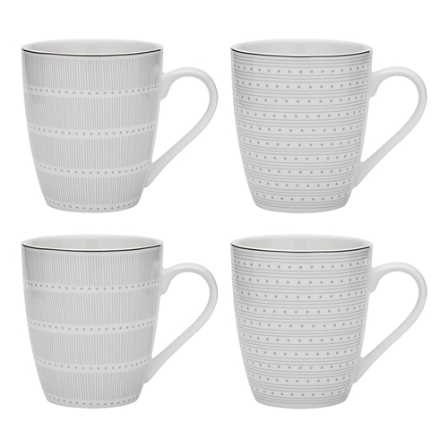 Ellipse Mugs Set of 4 320ml