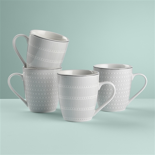 Ellipse Mugs Set of 4 320ml