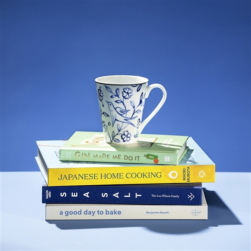 Ginseng Mugs Set of 4 240ml Blue