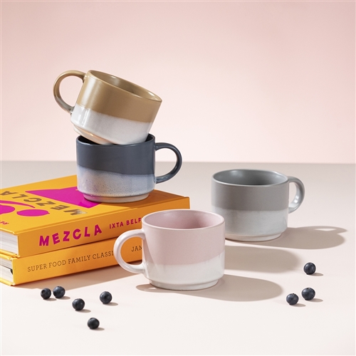 Shoreline Mugs Set of 4 235ml