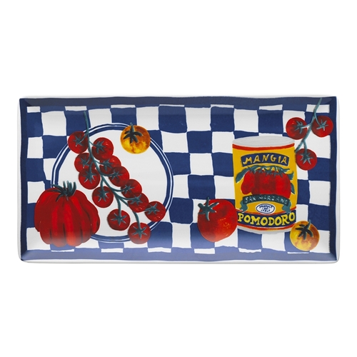 Porto Valentina
Rectangle Serving Platter
29.5cm 
Tomato Medley 