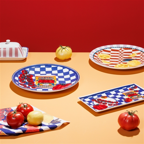 Porto Valentina 
Round Serving Platter
30cm
Tomato Medley 