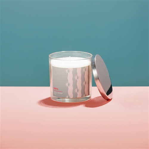 Porto Porto Illumina Candle 425g Coconut & Vanilla Swirl

