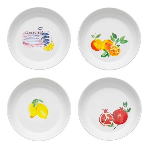 Porto Positano Set of 4 Dinner Bowls 21cm