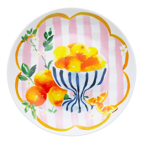 Porto Positano Round Serving Platter Fruit Bowl 30cm
