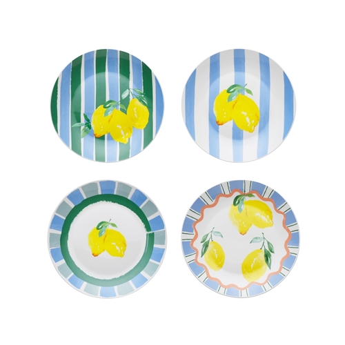 Porto Limone Set of 4 Side Plates 20cm