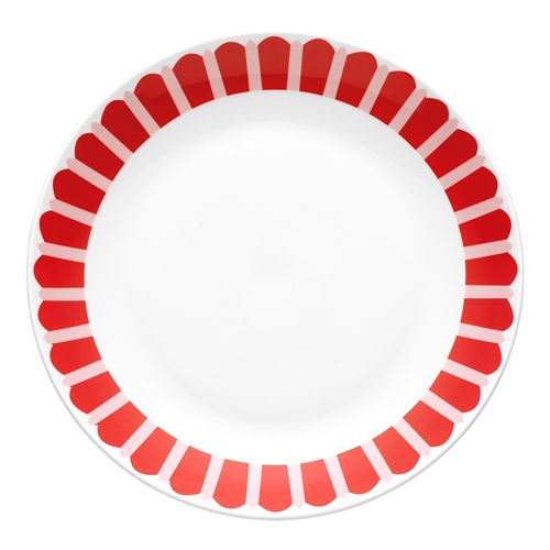 Porto Night Before Dinner Plate Red 27cm