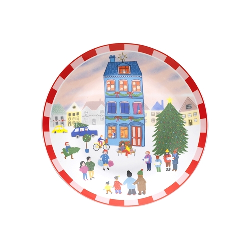 Porto Night Before Side Plate Village 20cm