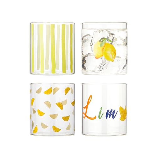 Porto Limone Set of 4 Tumblers 360ml