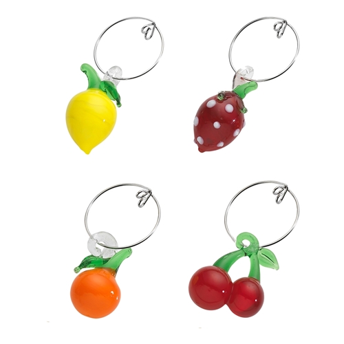 Porto Positano Set of 4 Wine Charms