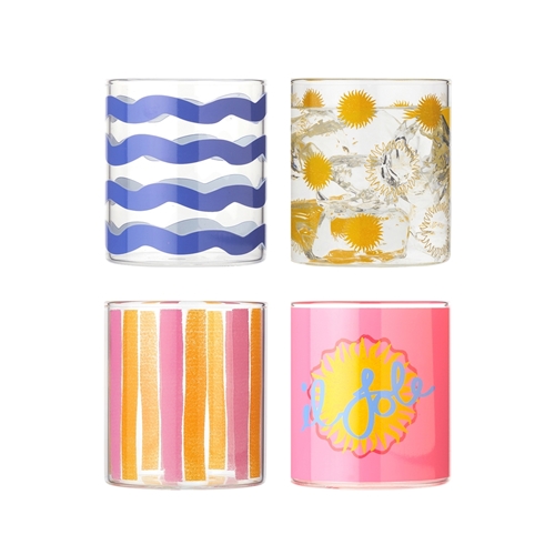 Porto Il Sole Set of 4 Tumblers 360ml