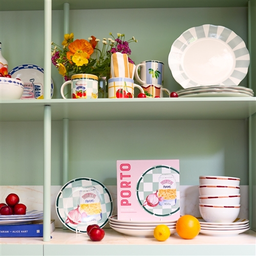 Porto Valentina Set of 4 Side Plates Assorted