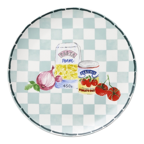 Porto Valentina Round Serving Platter 33cm Penne