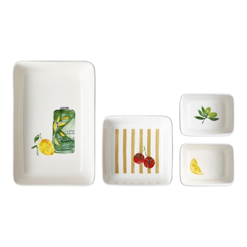 Porto Valentina 4 Piece Serving Set