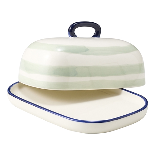 Porto Sable Butter Dish Sage