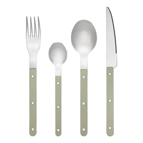 Porto Sona 16 Piece Cutlery Set Sage