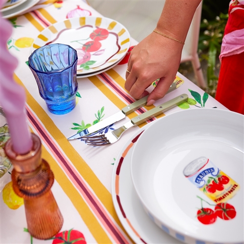 Porto Sona 16 Piece Cutlery Set Sage