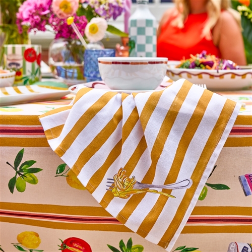 Porto Valentina Tablecloth 230cm x 150cm Vintage