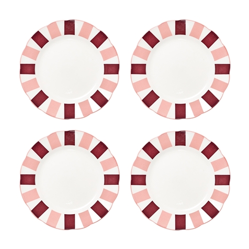 Porto Emery Set of 4 Dinner Plates Snowberry 26.5cm