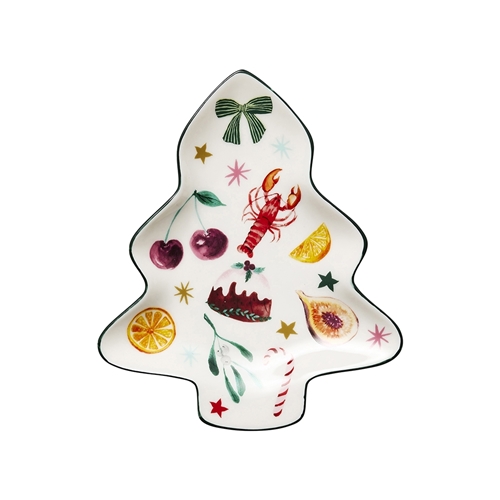 Porto 'Tis The Season Tree Plate 15cm