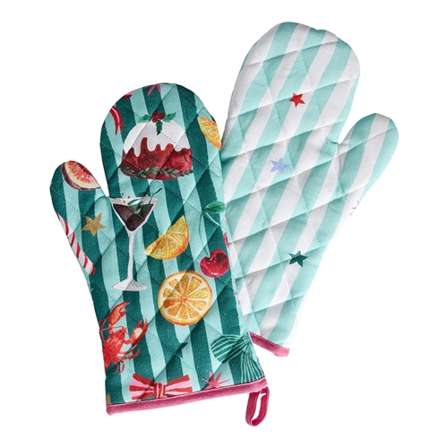 Porto 'Tis The Season Set of 2 Oven Gloves