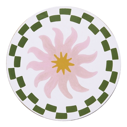 Porto Nautilus Set of 4 Round Coasters 10cm Del Mare